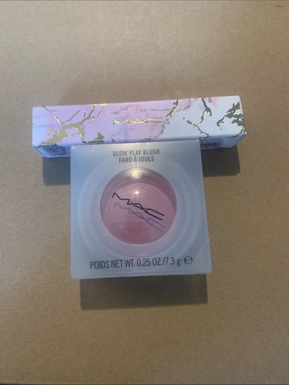 MAC Cosmetics Glow Play Blush - Soft Pink & Lipglass